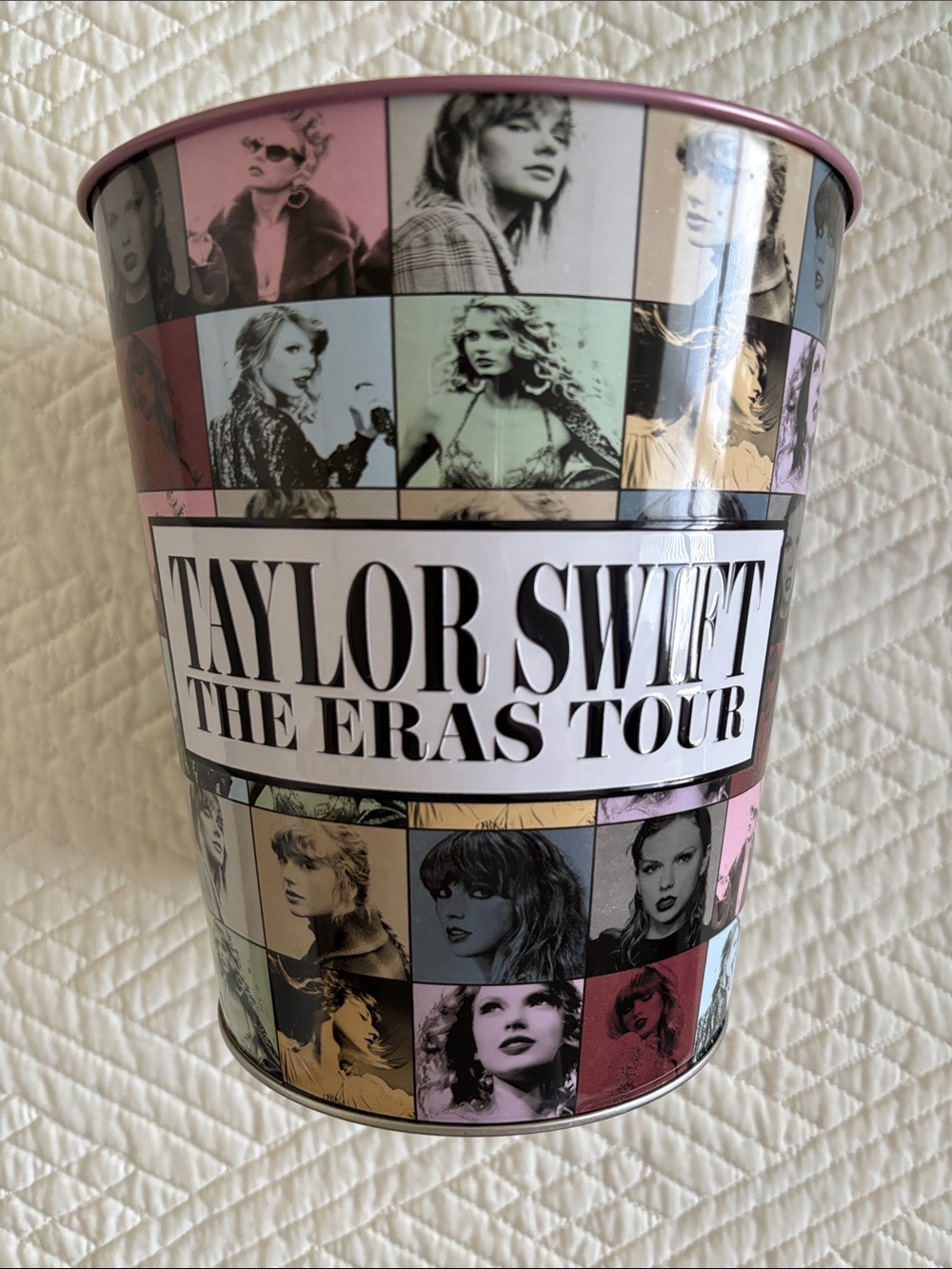 Taylor Swift Multicolor Eras Tour Collage Tin